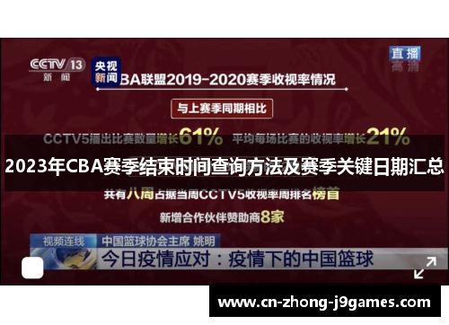 2023年CBA赛季结束时间查询方法及赛季关键日期汇总